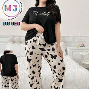 بيجامه حريمي مقاسات خاصة الوان